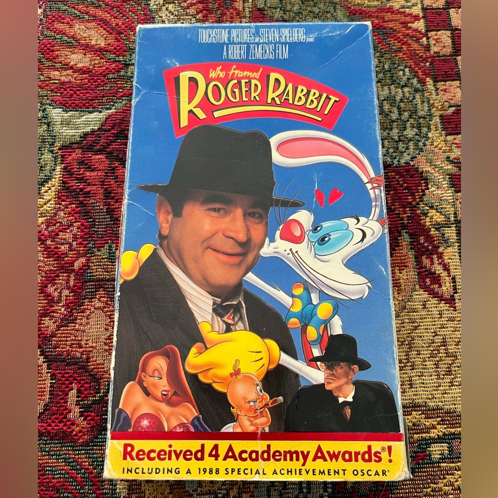 🌺 3 for $12 Who Framed Roger Rabbit VHS